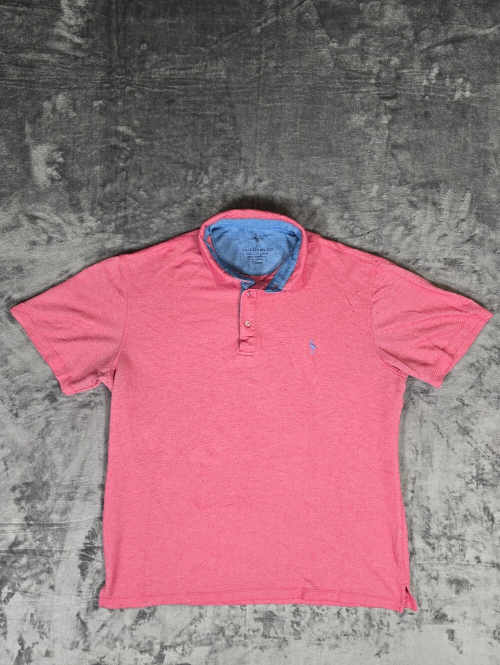 Tailorbyrd Golf Polo Shirt Size XL Pink
